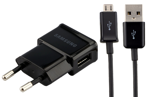 Įkroviklis su USB laidu originalus Samsung i9300 S3/ETA0U81EBE (1A)