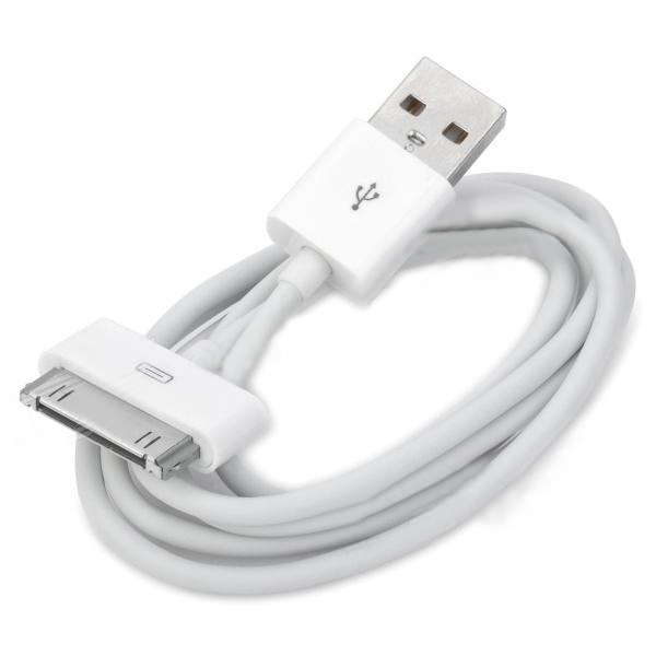 USB kabelis Apple iPhone 4 30-Pin HQ2, 1.0m