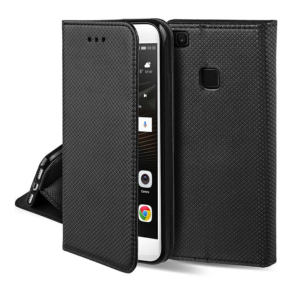 Dėklas Smart Magnet Samsung G925 S6 Edge juodas