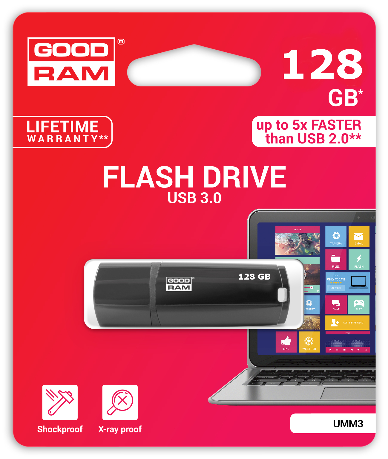 Atmintinė Goodram UMM3 128GB USB 3.0