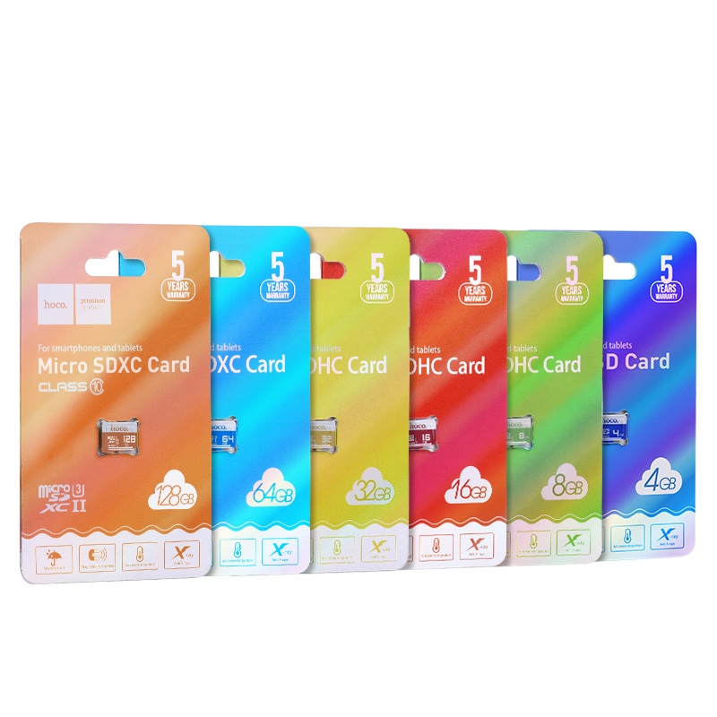 Atminties korta Hoco microSD 4Gb (class 10) be adapterio