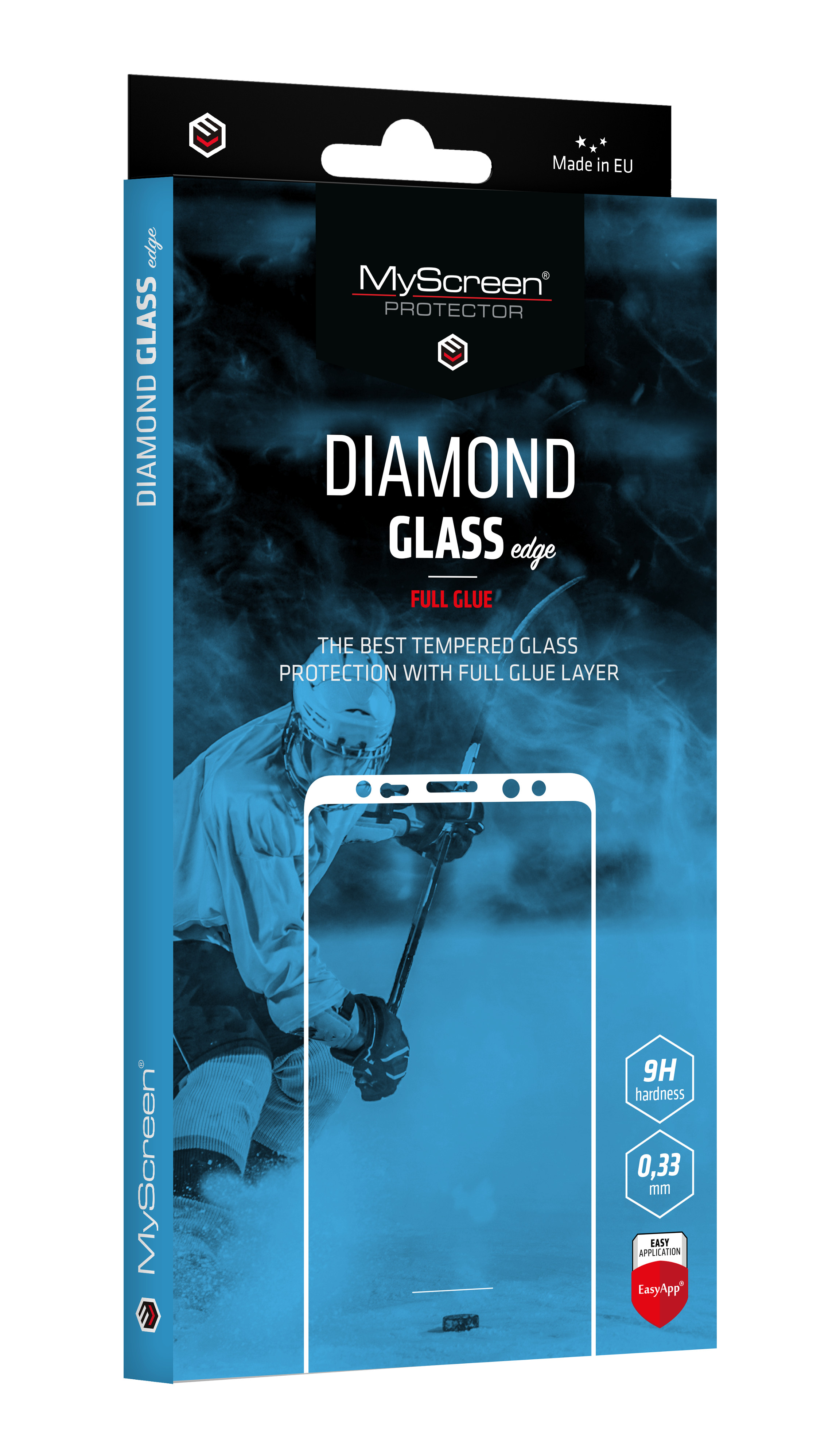 LCD apsauginis stikliukas MyScreen Diamond Edge Full Glue Samsung N770 Note 10 Lite/A81 juodas