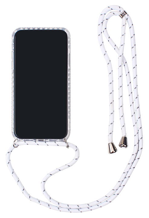 Dėklas Strap Case Apple iPhone XR baltas