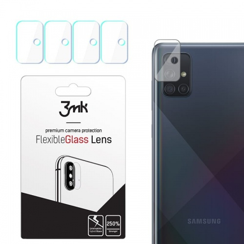 LCD apsauginė plėvelė kamerai 3MK Flexible Glass Lens Apple iPhone 11 Pro Max