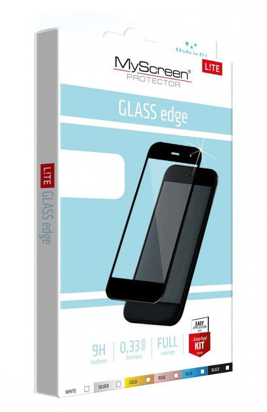 LCD apsauginis stikliukas MyScreen Lite Edge Full Glue Samsung A525 A52 4G/A526 A52 5G/A528 A52s 5G juodas
