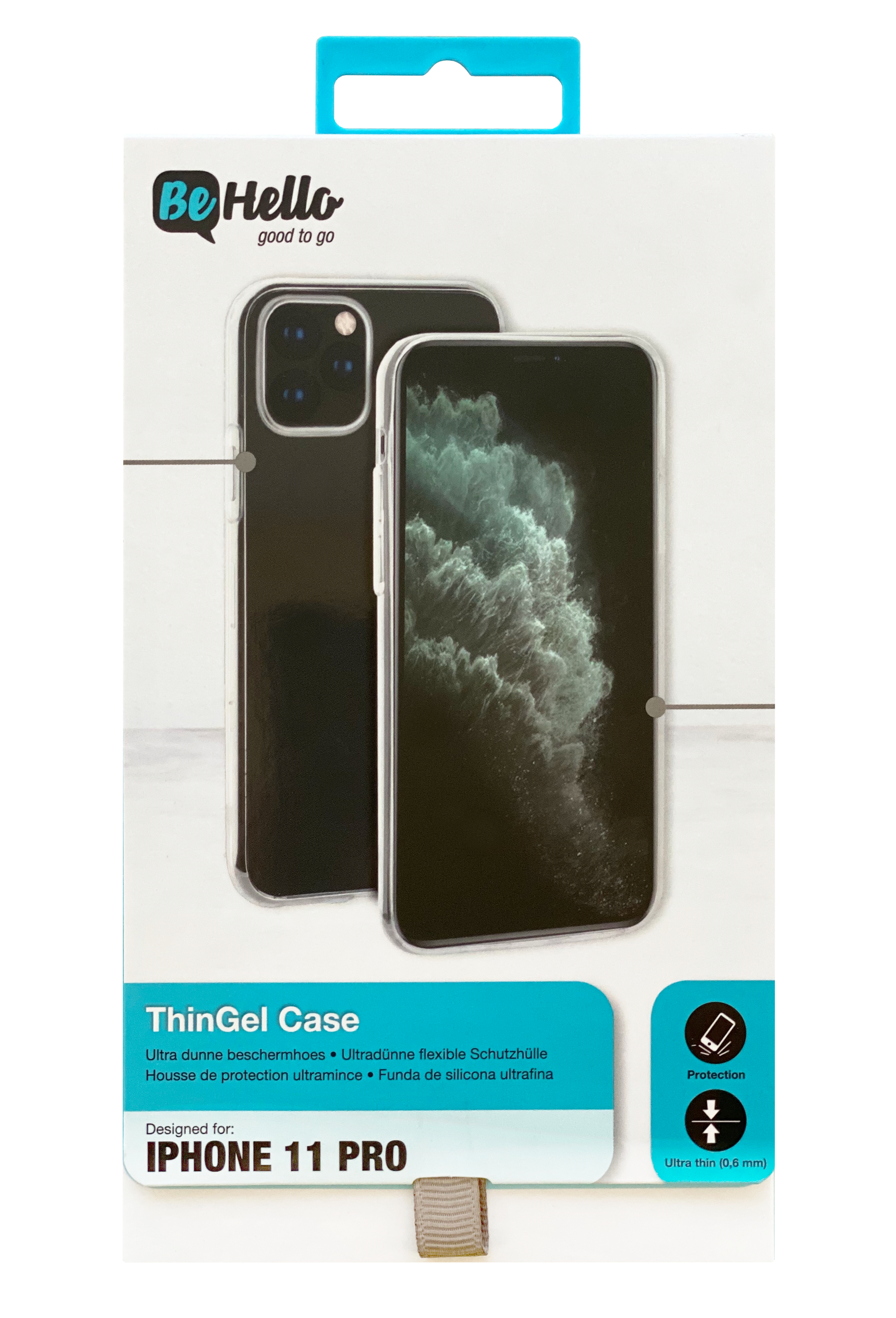 Dėklas BeHello ThinGel Samsung A525 A52 4G/A526 A52 5G/A528 A52s 5G skaidrus