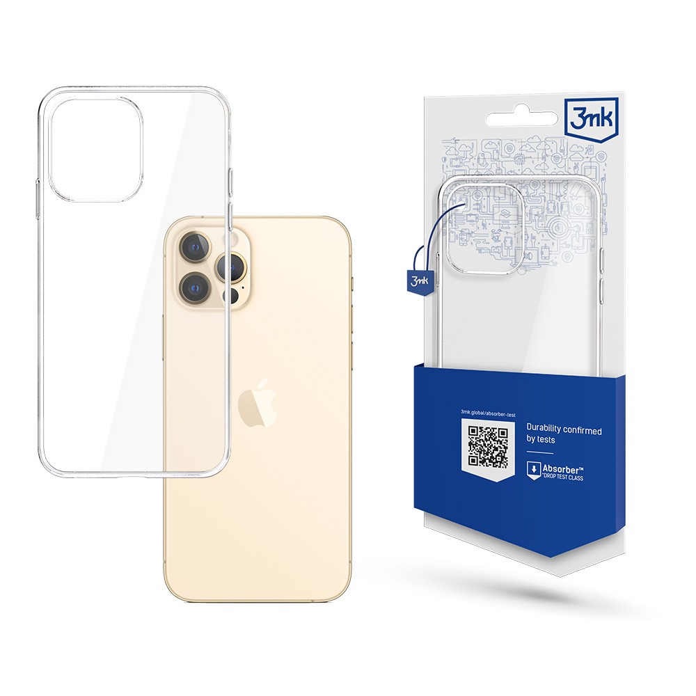 Dėklas 3mk Clear Case 1,2mm Apple iPhone 13 Pro Max