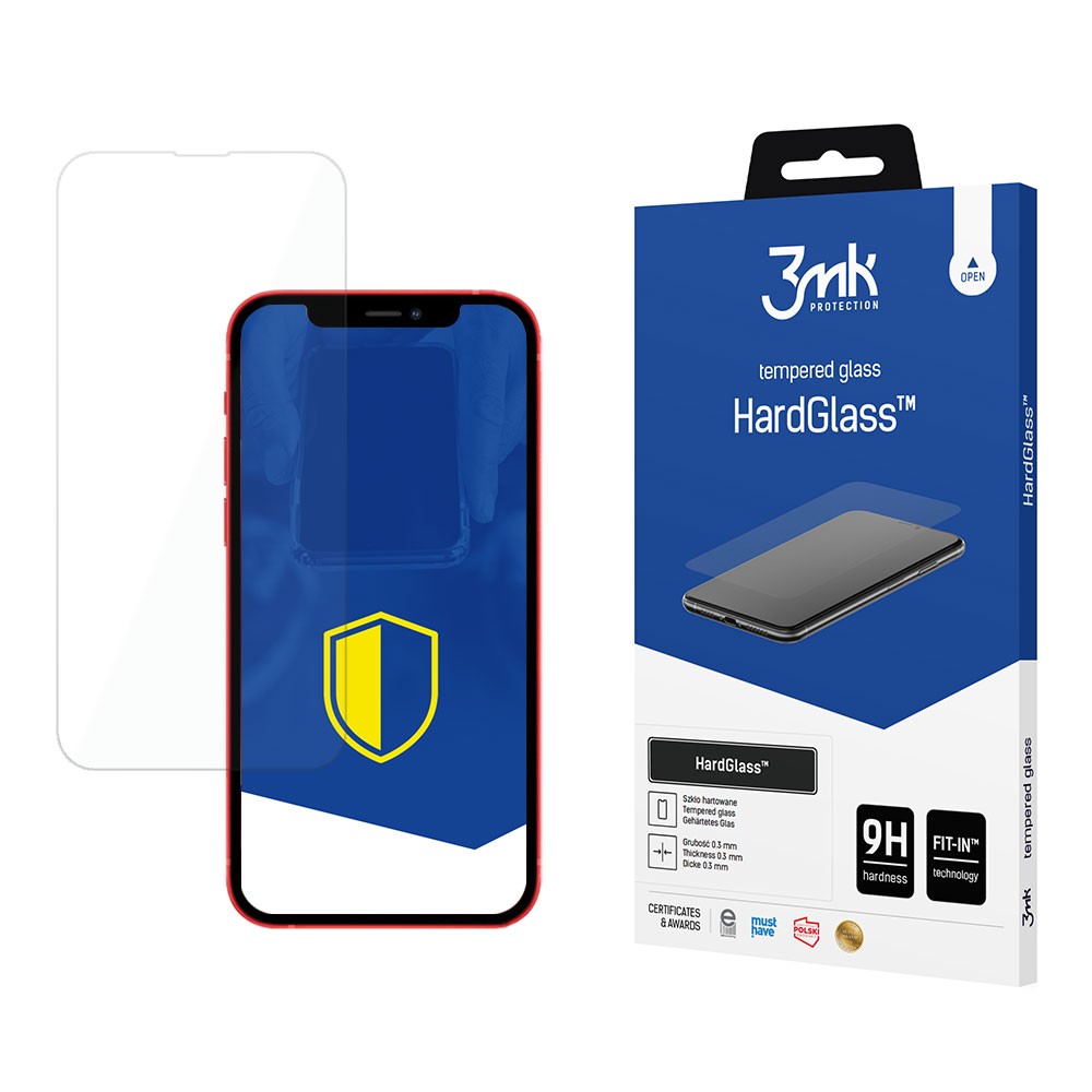 LCD apsauginis stikliukas 3mk Hard Glass Apple iPhone 13/13 Pro