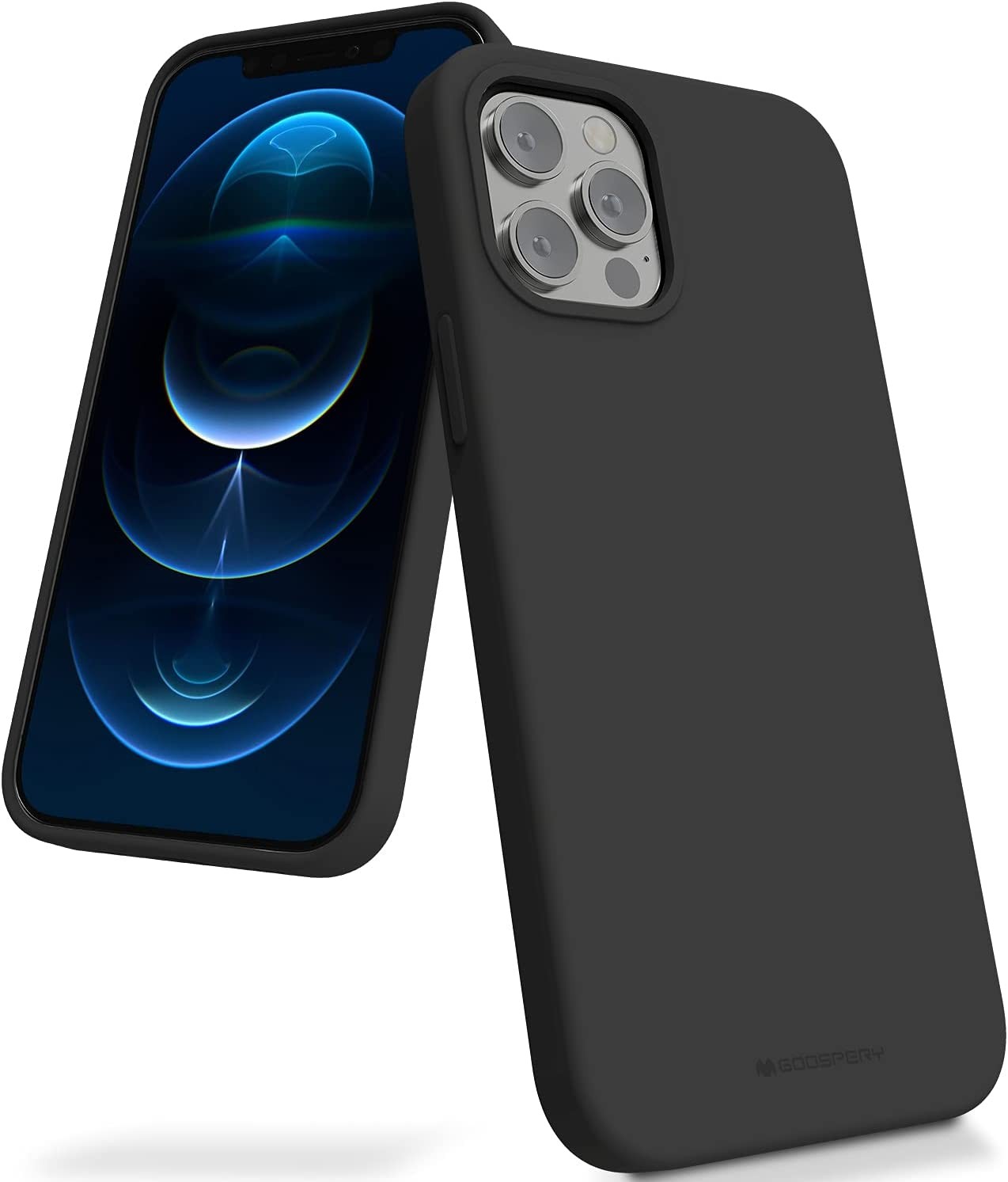 Dėklas Mercury Silicone Case Samsung S901 S22 5G juodas