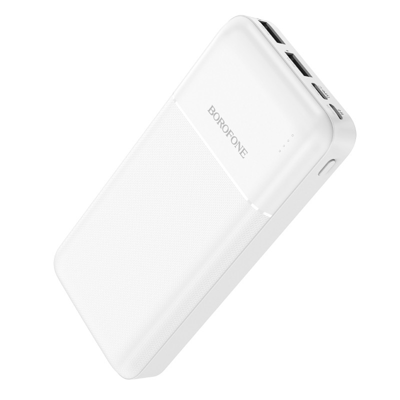 Išorinė baterija Power Bank Borofone BJ16A 2xUSB+Type-C 20000mAh balta