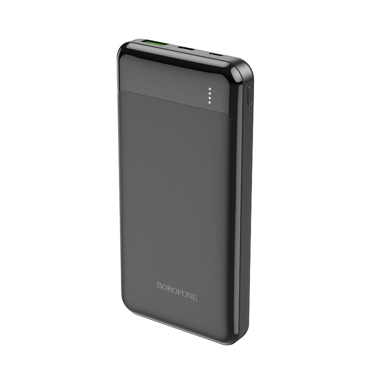 Išorinė baterija Power Bank Borofone BJ19 Type-C PD 20W+Quick Charge 3.0 10000mAh juoda