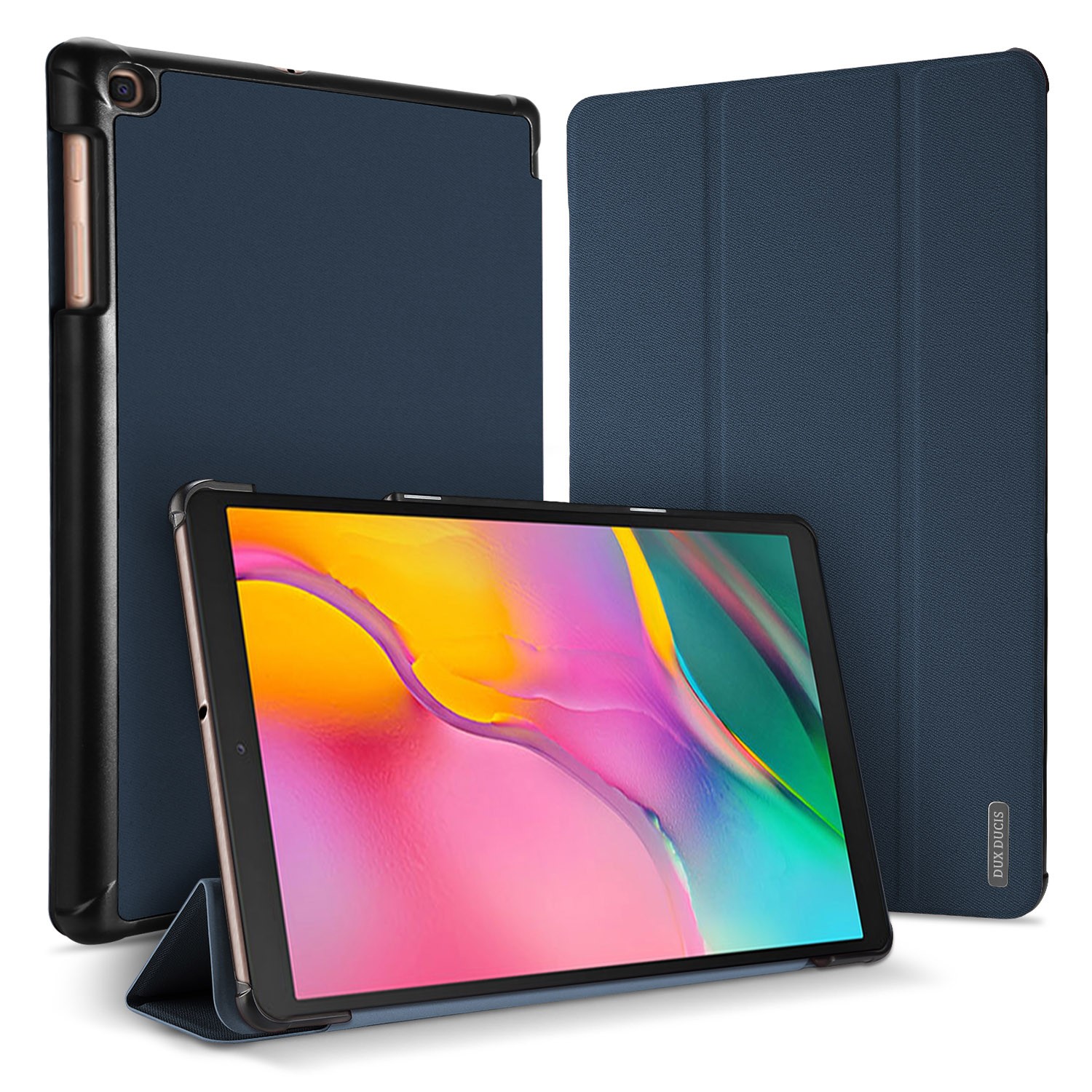 Dėklas Dux Ducis Domo Lenovo Tab M10 3rd Gen TB328FU/TB328XU 10.1 tamsiai mėlynas