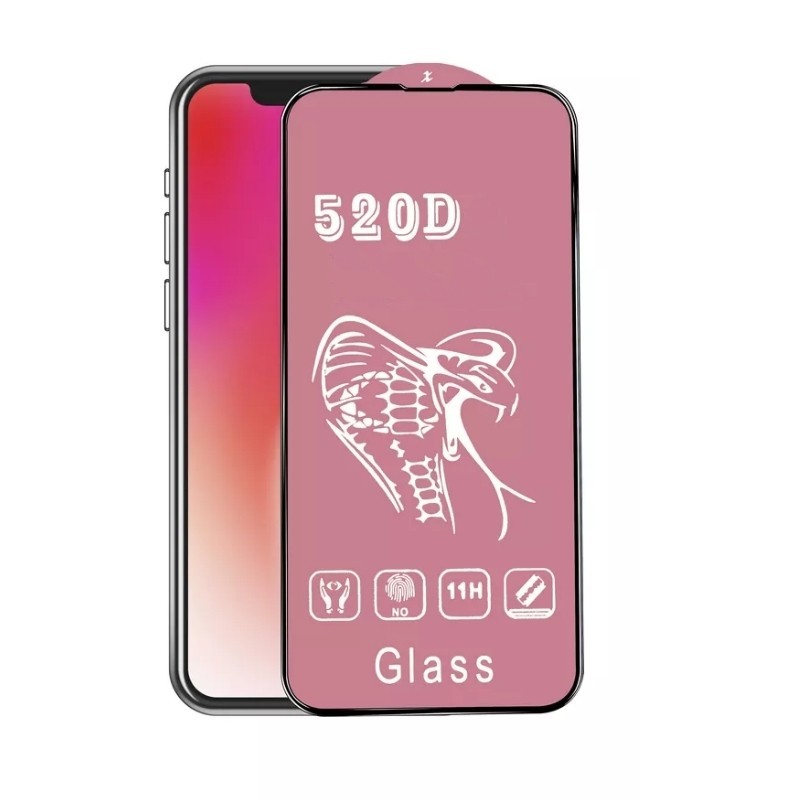 LCD apsauginis stikliukas 520D Samsung A145 A14 4G/A146 A14 5G juodas