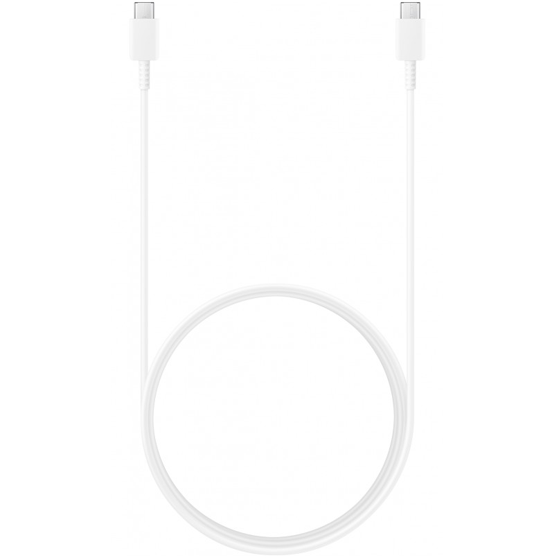 USB kabelis originalus Samsung EP-DX510JWEGEU Type-C-Type-C 1.8m pakuotėje baltas