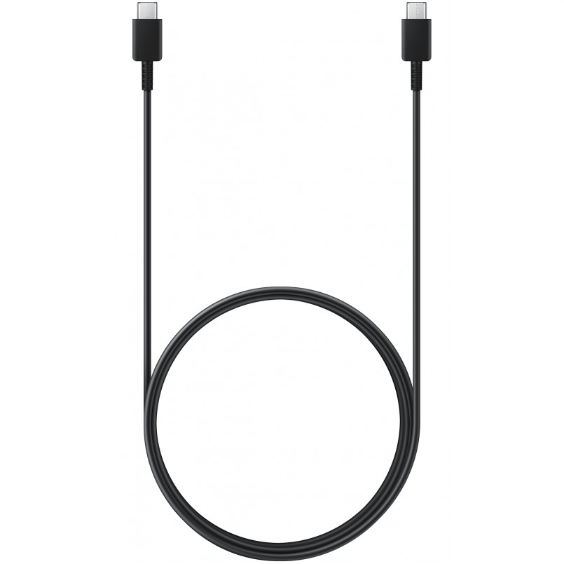 USB kabelis originalus Samsung EP-DX510JBEGEU Type-C-Type-C 1.8m pakuotėje juodas