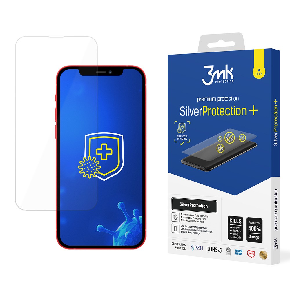 LCD apsauginė plėvelė 3mk Silver Protection+ Samsung S916 S23 Plus 5G