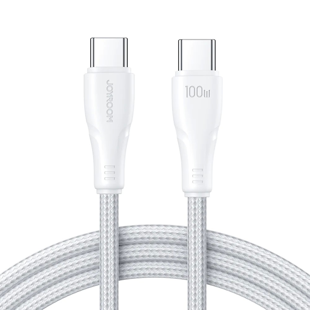 USB kabelis Joyroom S-CC100A11 Type-C to Type-C 100W 2.0m juodas