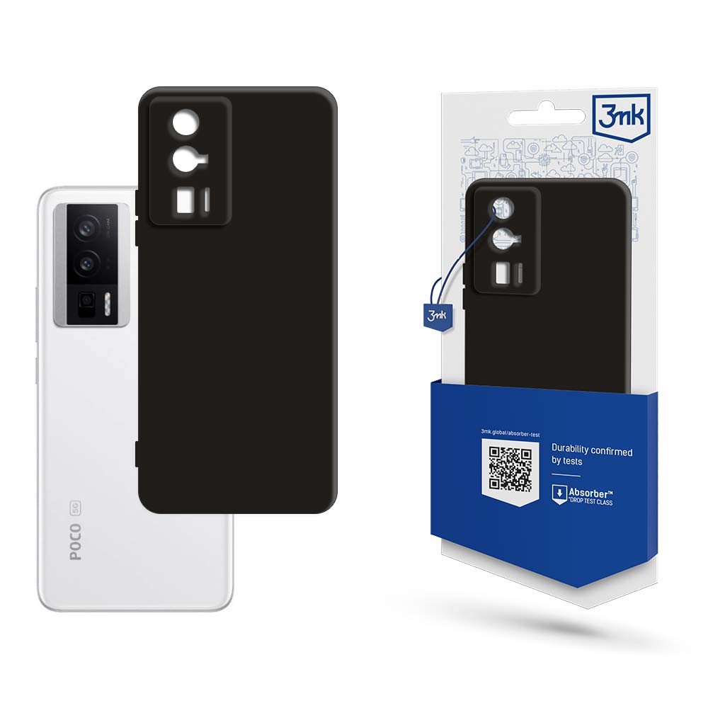 Dėklas 3mk Matt Case Xiaomi Poco F5 Pro 5G juodas