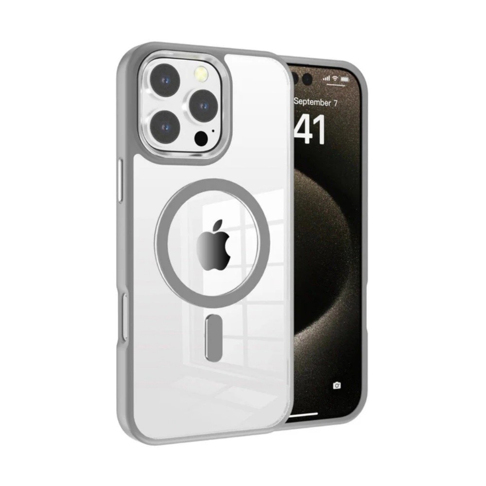 Dėklas Premium Mag Cover Apple iPhone 11 Pro pilkas