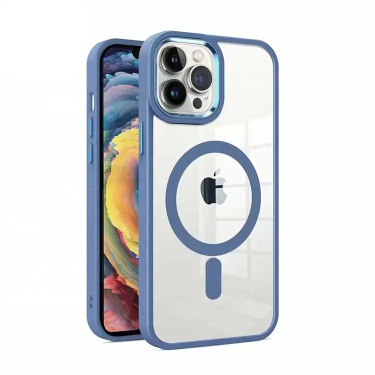 Dėklas Premium Mag Cover Apple iPhone 13 mėlynas