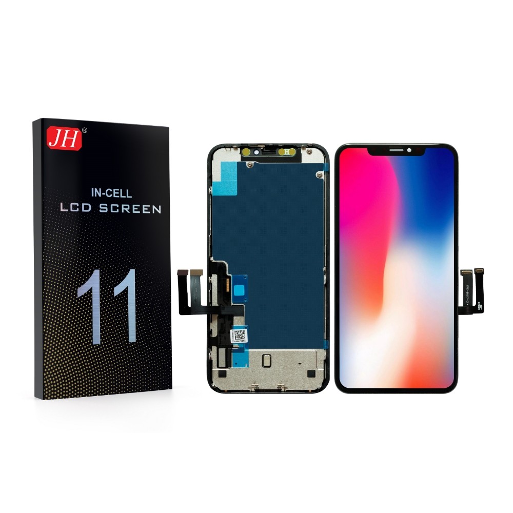 Ekranas Apple iPhone 11 su lietimui jautriu stikliuku JH INCELL (removable IC)