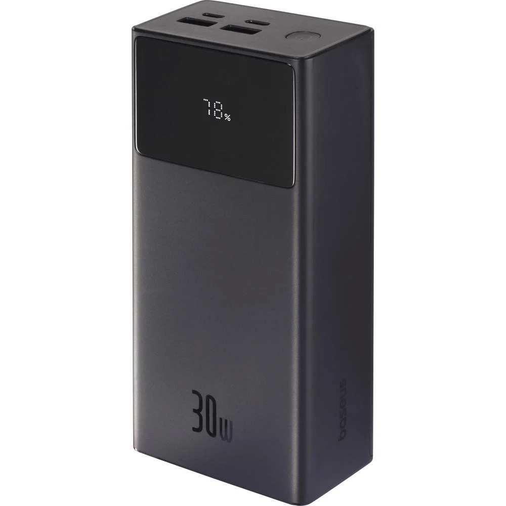 Išorinė baterija Power Bank Baseus StarLord 30W 30000mAh juoda P10022905113-00